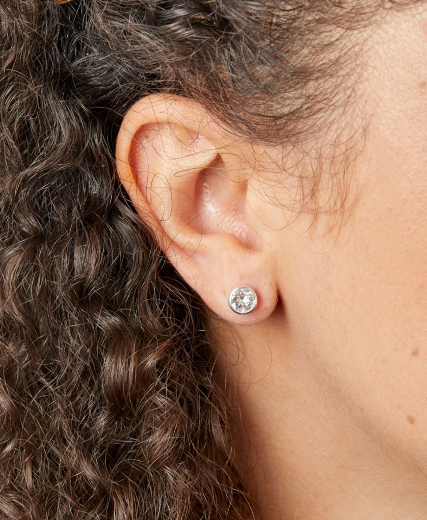 April Birthstone Earrings