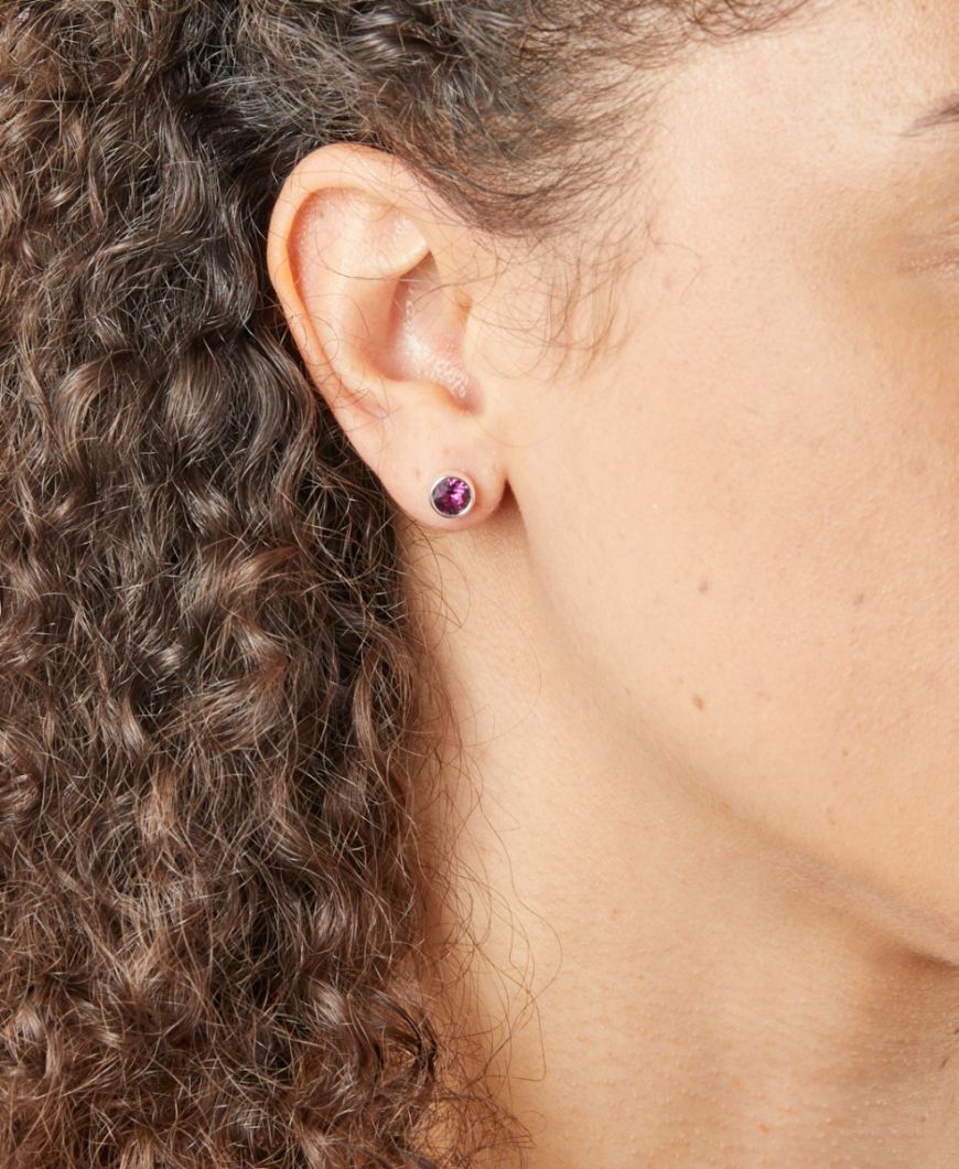 February Birthstone Earrings