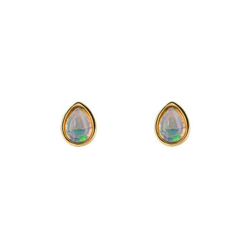 Gold Plated October Birthstone Earrings