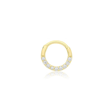 9ct Gold Hinge Ring Cartilage Earring