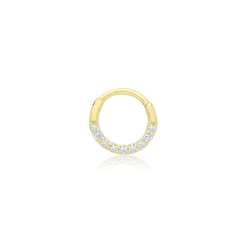 9ct Gold Hinge Ring Cartilage Earring