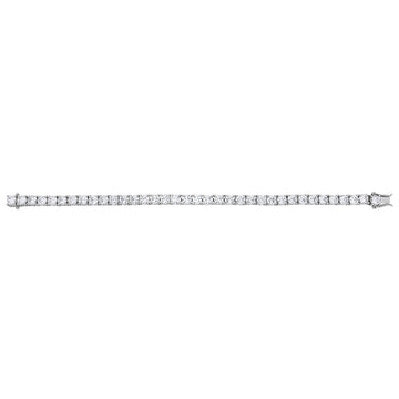 Silver Tennis Bracelet