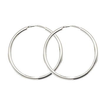 Sterling Silver Hoop Earrings
