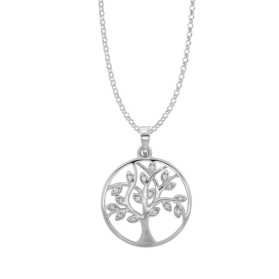 Sterling Silver Tree of Life Necklace