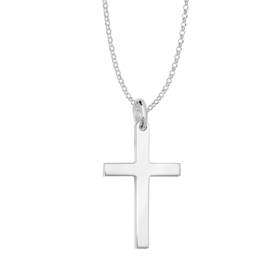 Sterling Silver Cross Necklace