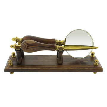Magnifying Glass & Paperknife Set