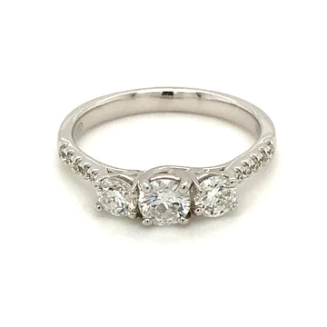 3 Stone Diamond Ring