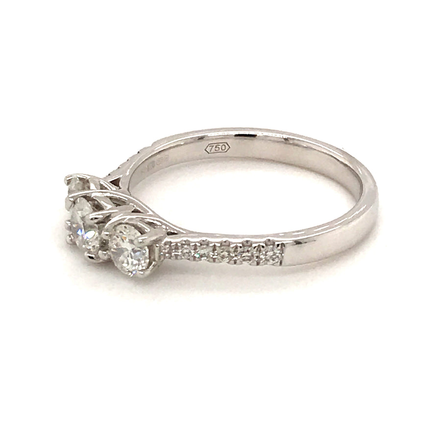 3 Stone Diamond Ring
