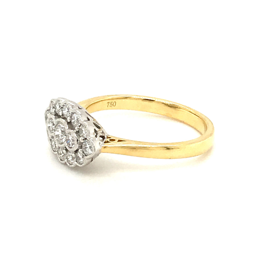 Cluster Diamond Ring