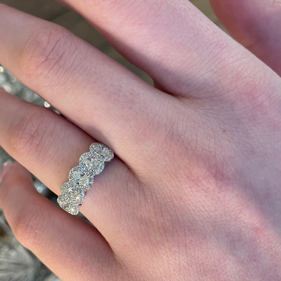 5 Cluster Diamond Ring