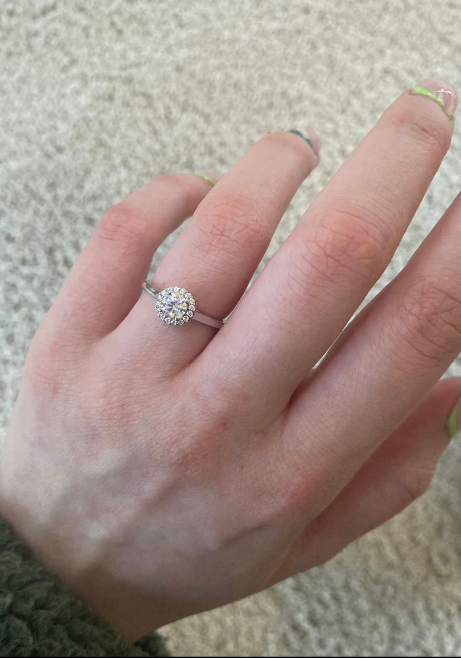 Cluster Diamond Ring