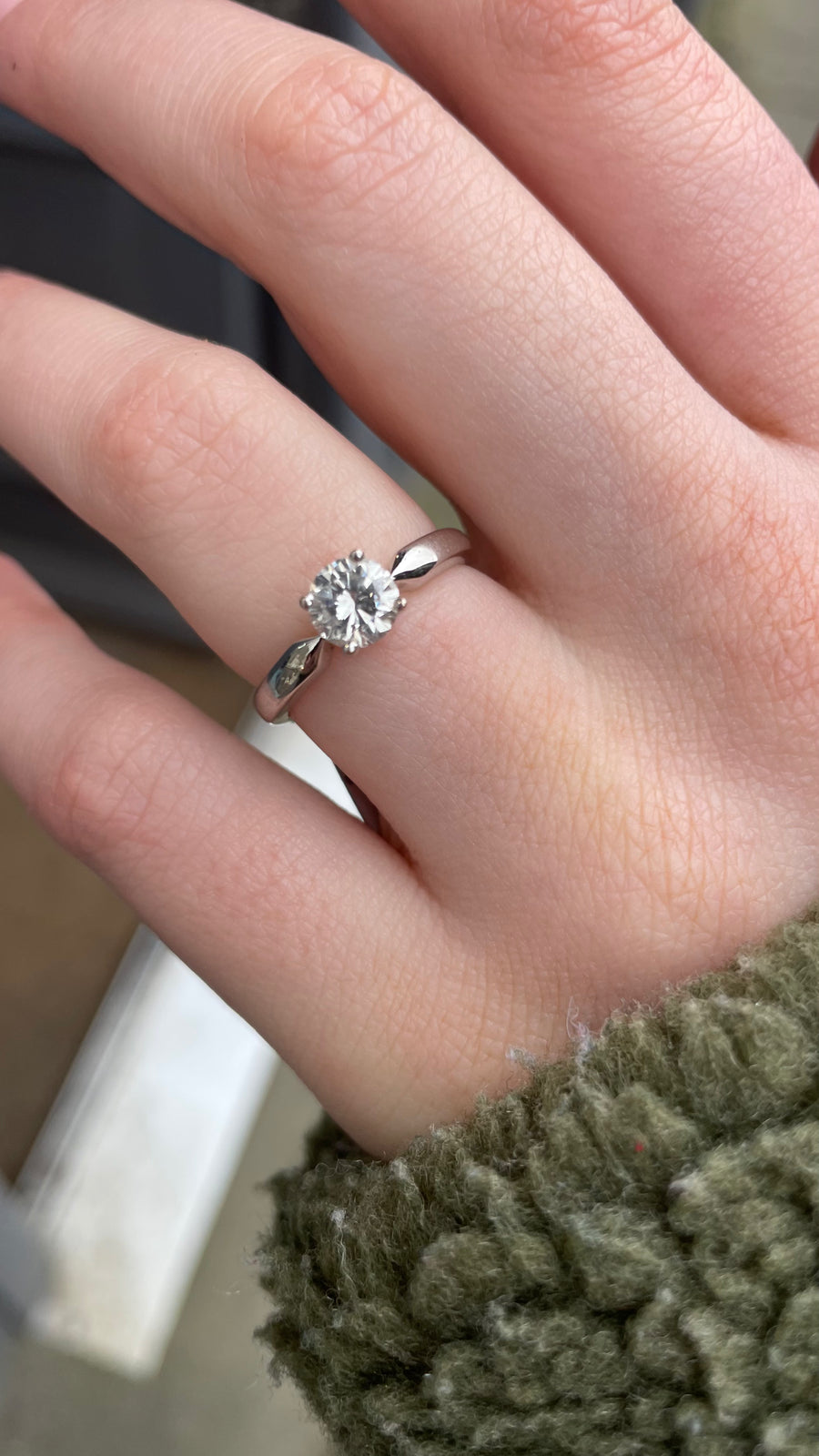 Solitaire Diamond Ring