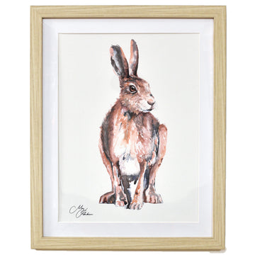 Wall Art - Hare Print