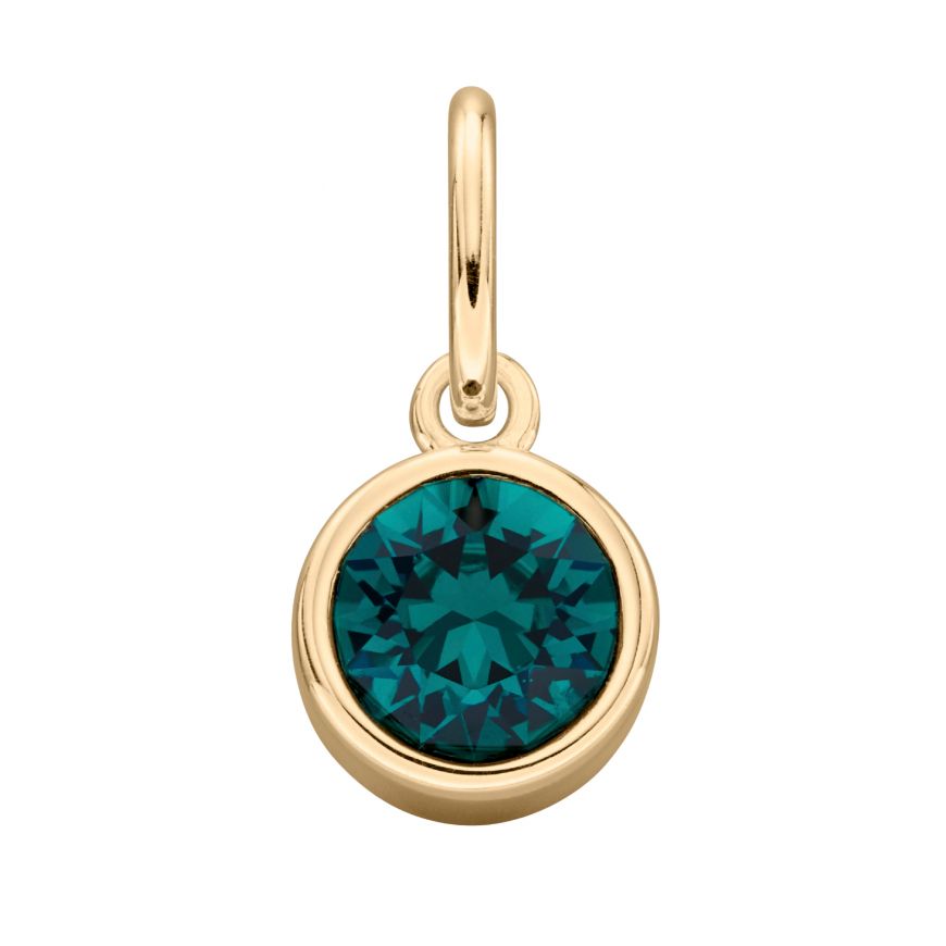 Gold Plated May Birthstone Charm