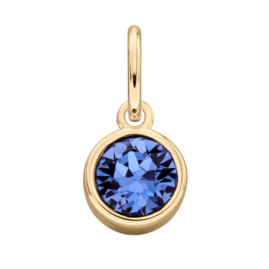 Gold Plated September Birthstone Charm