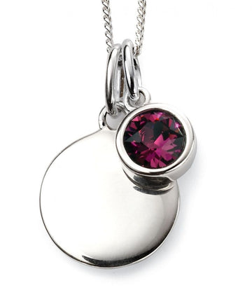 February Birthstone Necklace