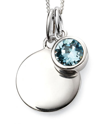 March Birthstone Necklace