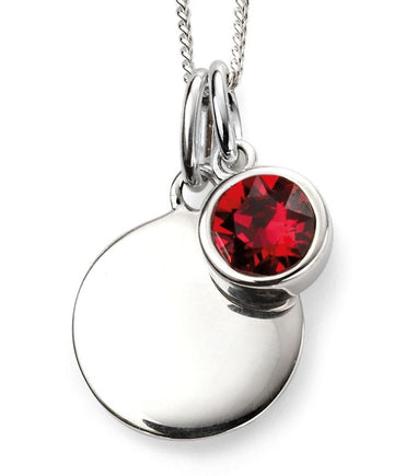 July Birthstone Necklace