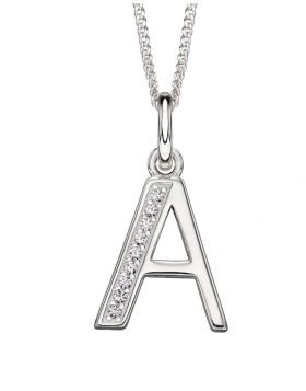 Initial A Necklace