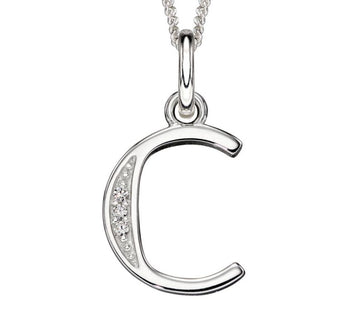 Initial C Necklace