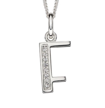 Initial F Necklace