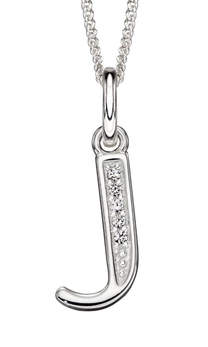 Initial J Necklace