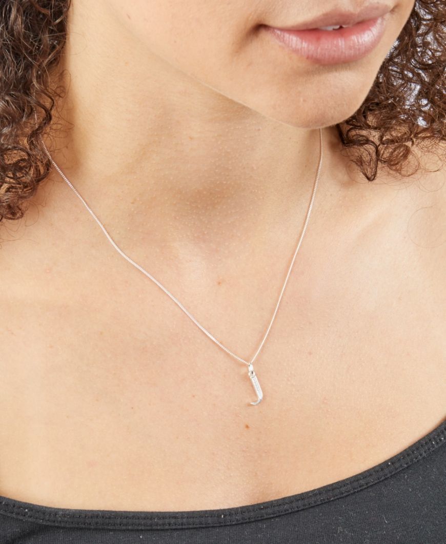 Initial J Necklace
