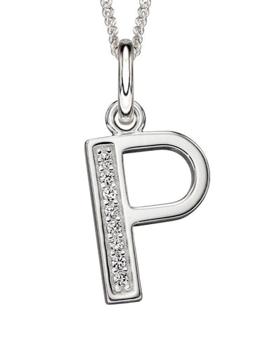 Initial P Necklace