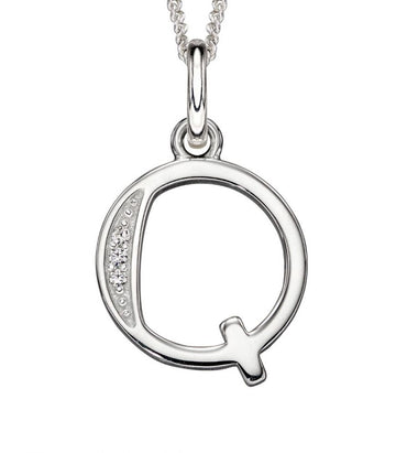 Initial Q Necklace