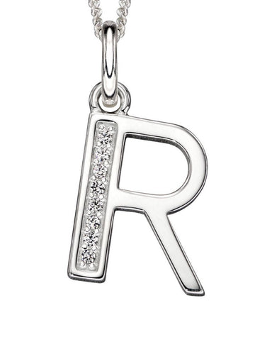 Initial R Necklace