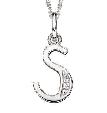 Initial S Necklace