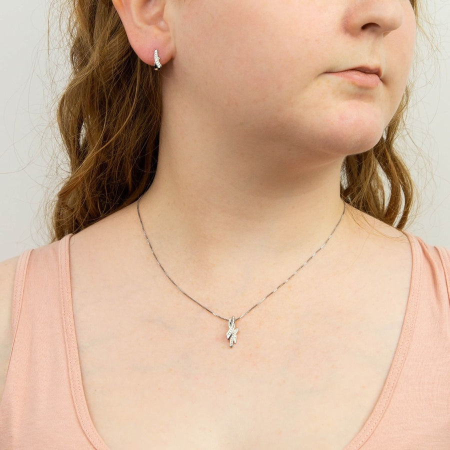 Fiorelli - Crossover CZ Pendant