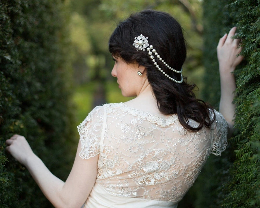 Alex Pearl Headpiece