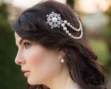 Alex Pearl Headpiece