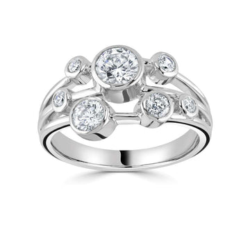 7 Stone Diamond Ring