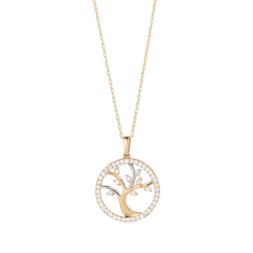 9ct Gold Tree of Life Necklace