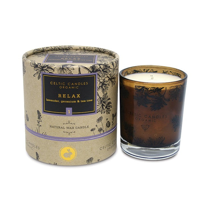 Celtic Candles - Organic Candle - Relax