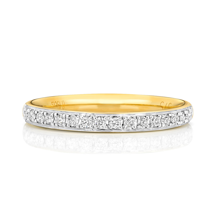 18ct White Gold Wedding/Eternity Ring